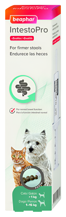 Beaphar IntestoPro Anti Diarrhea Paste Syringe Small Dog & Cat - 20ml