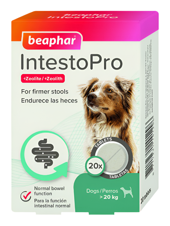 Beaphar IntestoPro Anti Diarrhea Tablet Large Dog - 20 tab