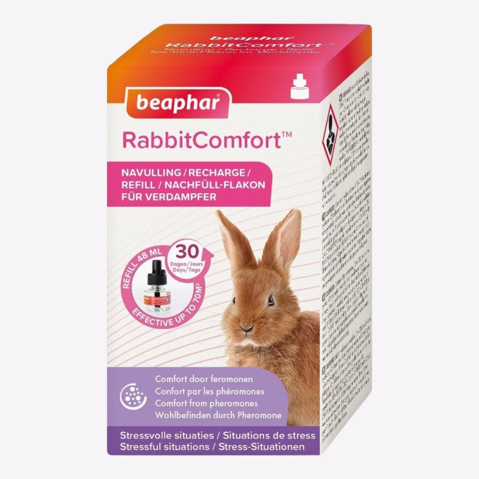 Beaphar Rabbitcomfort Calming Diffuser Refill - 48ml