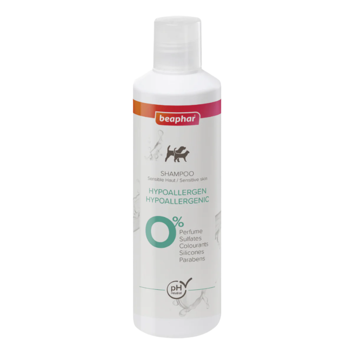 Beaphar Sensitive Skincare Hypoallergenic Shampoo for Cats and Dogs - 250ml