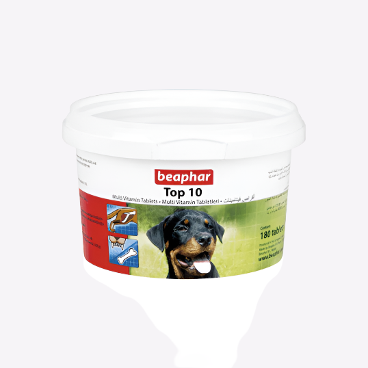 Beaphar Top 10 Dog Multi-vitamins -1 80 Tabs