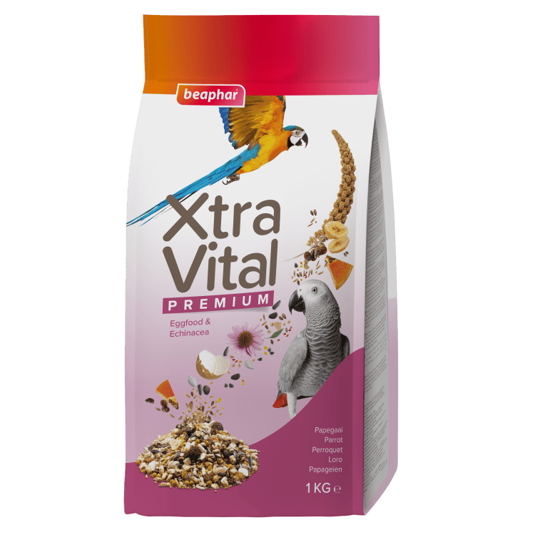 Beaphar XtraVital Parrot Complete Bird Food - 1 kg