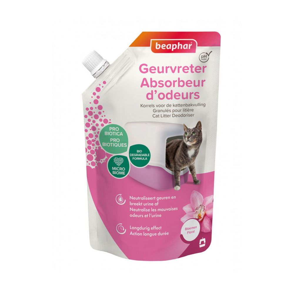 Beaphar Multi Fresh Cat Litter Deodorizer - Floral Scent - 400 g