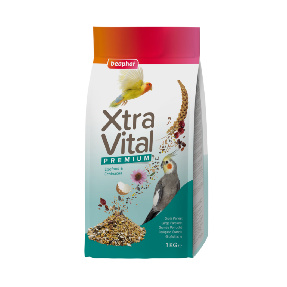 Beaphar XtraVital Large Parakeet Feed - 1 Kg