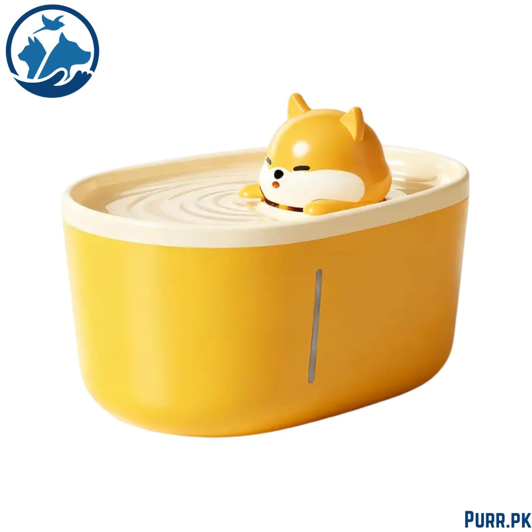 Bear Shape Water Fountain for Cats and Dogs