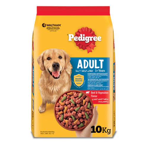 Pedigree Beef & Vegetables Adult Dry Dog Food