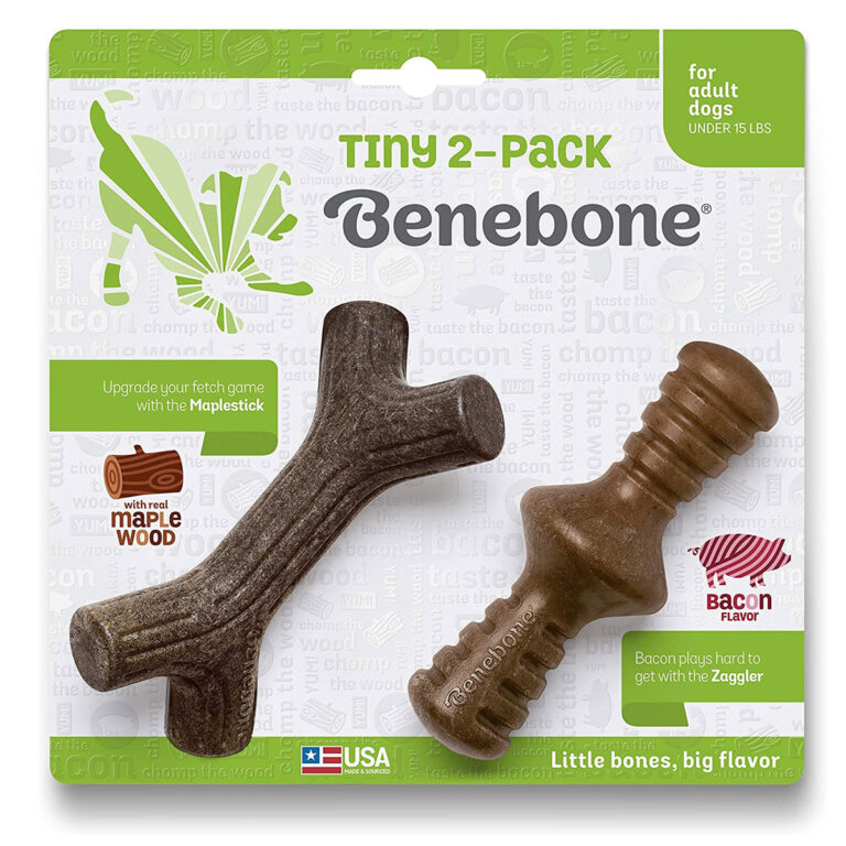 BENEBONE 2-Pack Maplestick/Zaggler Tiny (Bacon)