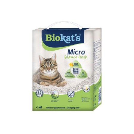 Biokats Micro Bianco Fresh Cat Litter – 6 Lâ