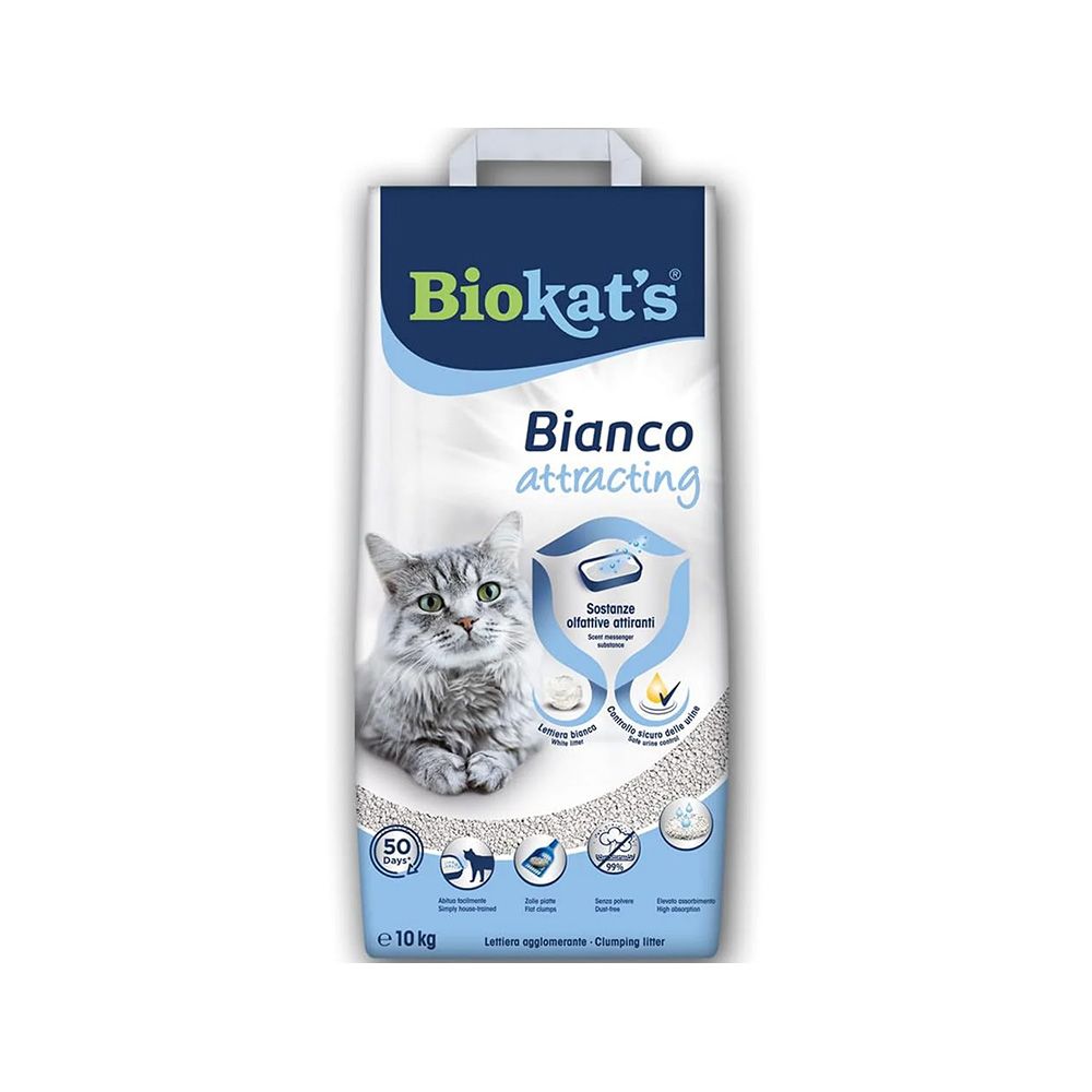 Biokats Bianco Attracting Cat Litter - 10 Kg