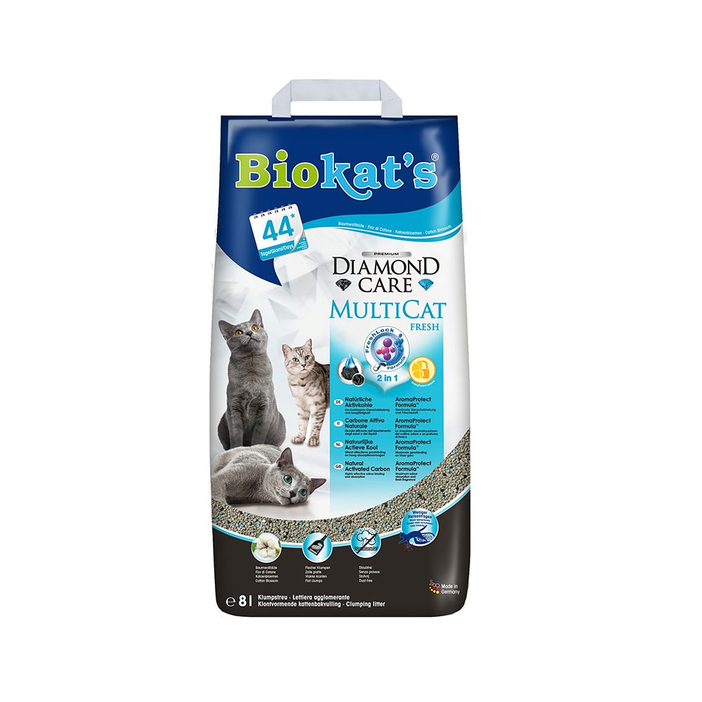 Biokat's Diamond Care Multicat Fresh, 8 Liters