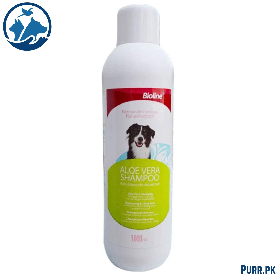 Bioline Dog Cleansing Care Aloe Vera Shampoo
