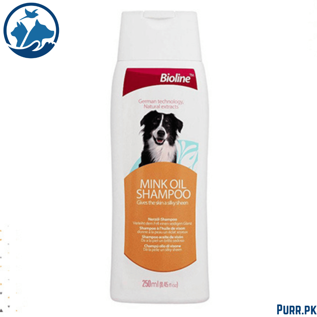 Bioline Dog Cleansing Care Mink Oil Shampoo