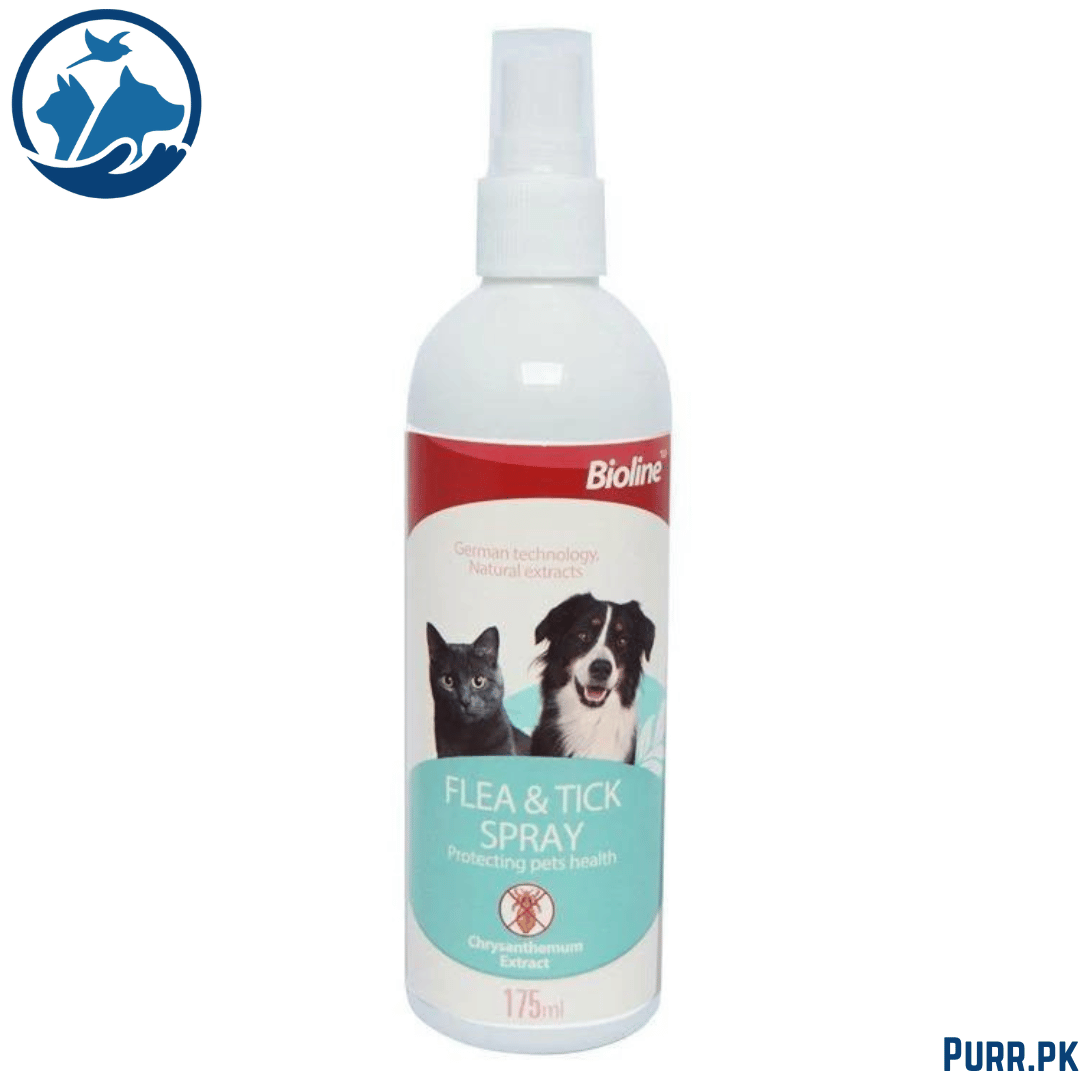 Bioline Dog Flea &amp; Tick Spray 175 ml