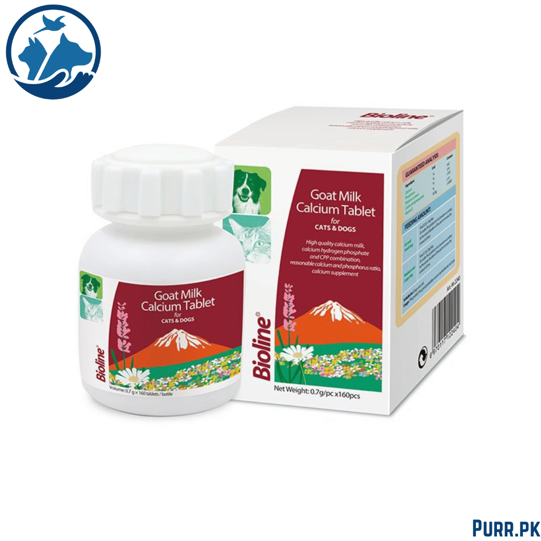 Bioline Pets Nutritional Goat’s Milk Calcium Tablets