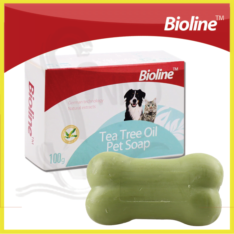 Bioline Tea Tree Oil Soap for Cats and Dogs