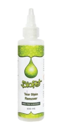 Biopet Tear Stain Remover 100ml Removes dirt, blemishes from Eyes
