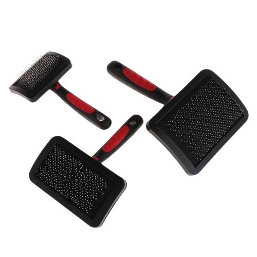 Black Slicker Brush For Cats and Dogs