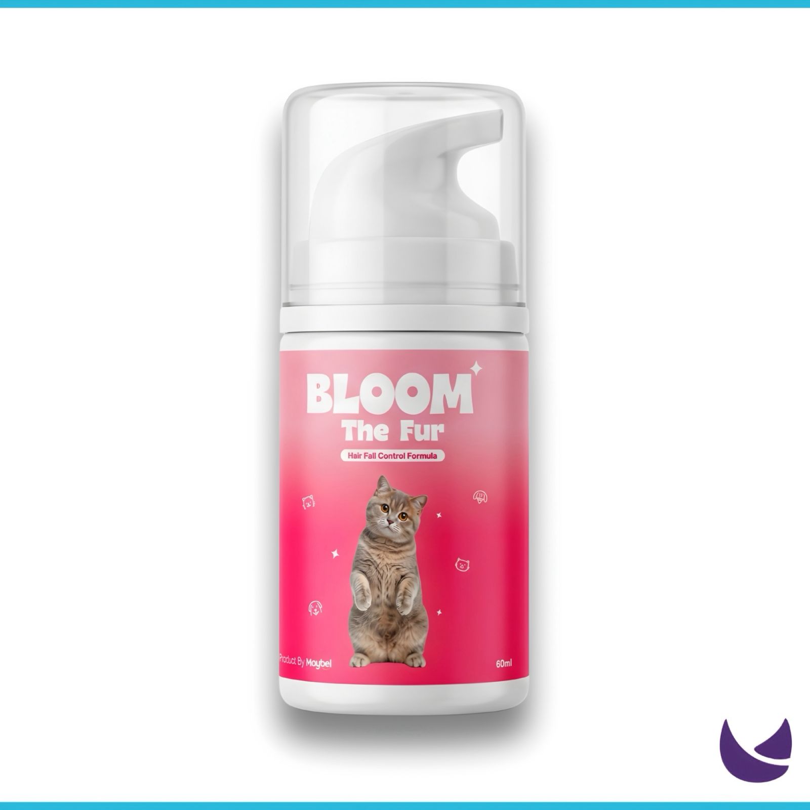 Bloom The Fur - Cat Hair Fall Control Formula 60ml