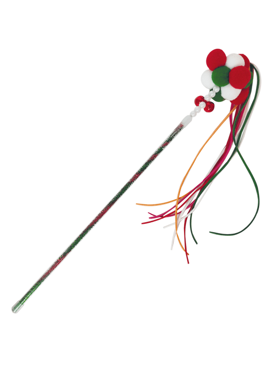 Bobby Christmas Cat Pole Christmas Pon Pon 40cm