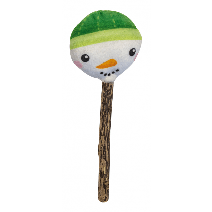 BOBBY Christmas Cat Toy Silvervine Snowman