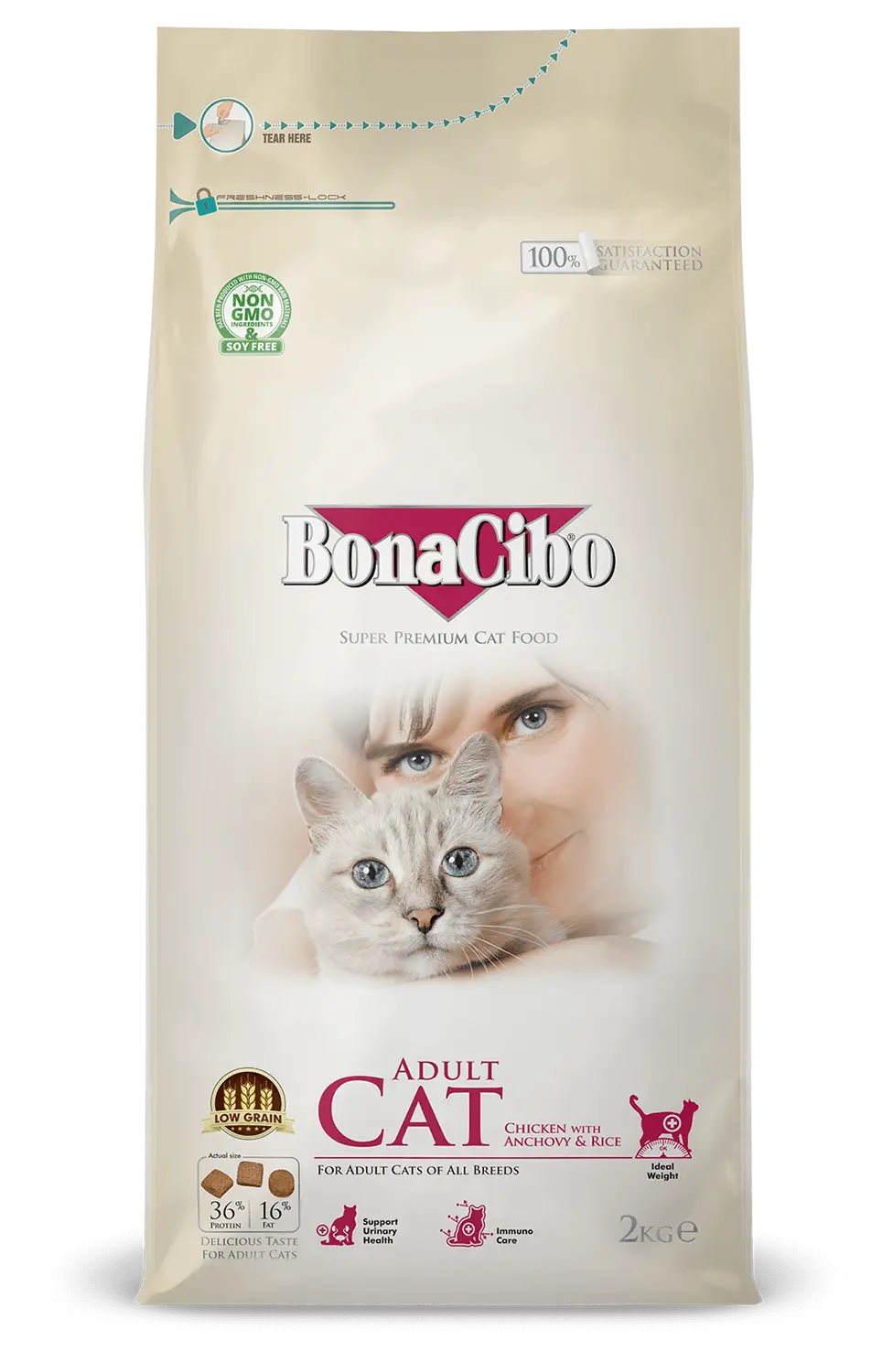 Bonacibo Adult Cat Food 2kg