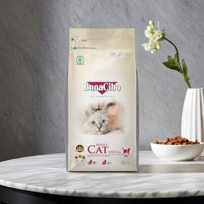 Bonacibo Cat Food Chicken with Anchovy and Rice 2 Kg