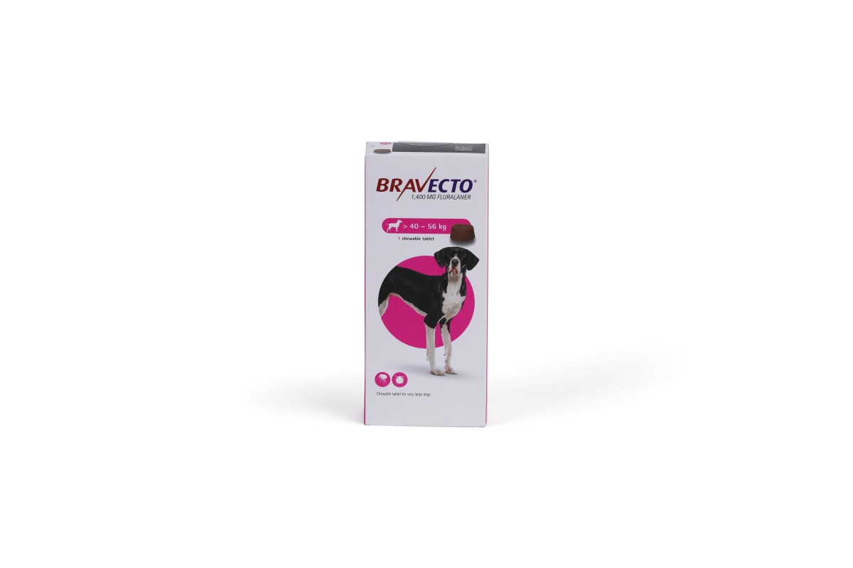 Bravecto 1400 mg Chewable Tablets for Very Large Dogs