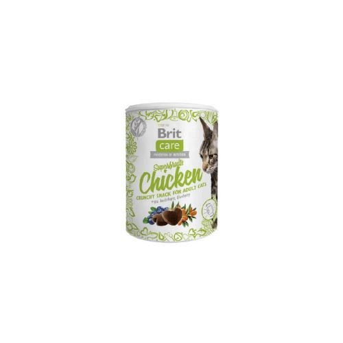 Brit Care Superfruits Crunchy Snacks For Adults-Chicken (100g)