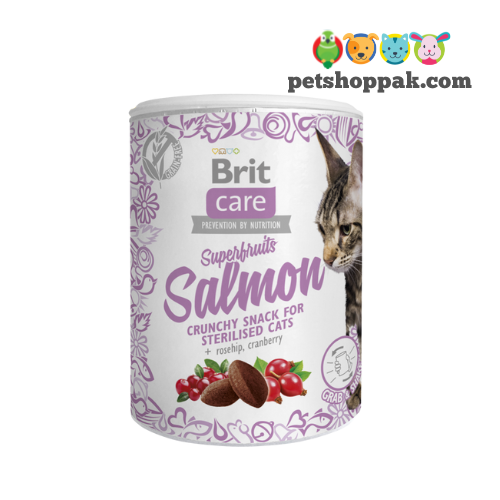 Brit Care Cat Snack Superfruits Salmon