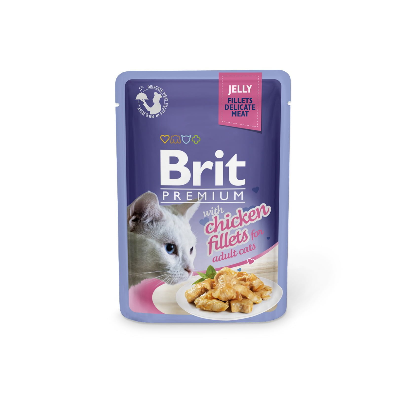 Brit Cat Jelly Chicken Fillets