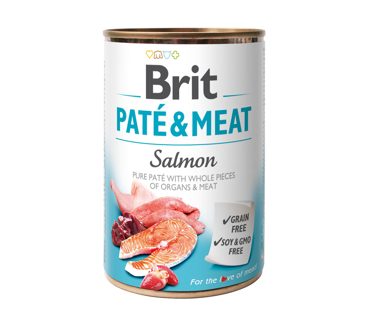 Brit Pate & Meat Salmon 400 g (NP)
