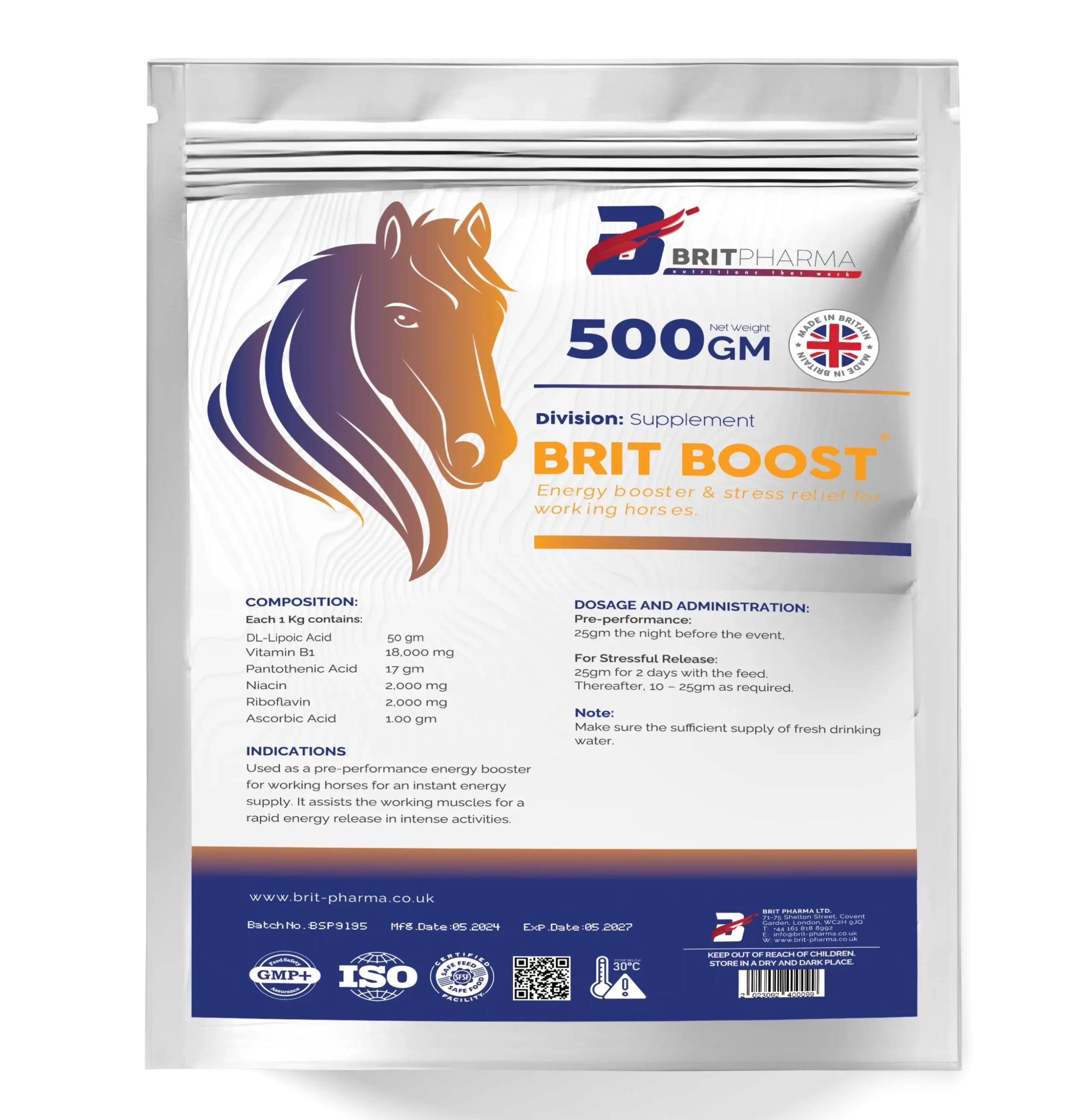 Brit Boost 500gm