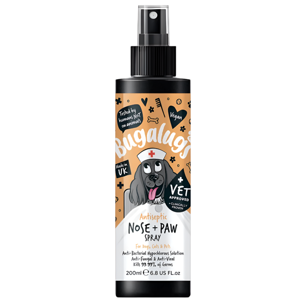 Bugalugs Antiseptic Paw & Nose Spray - 200ml
