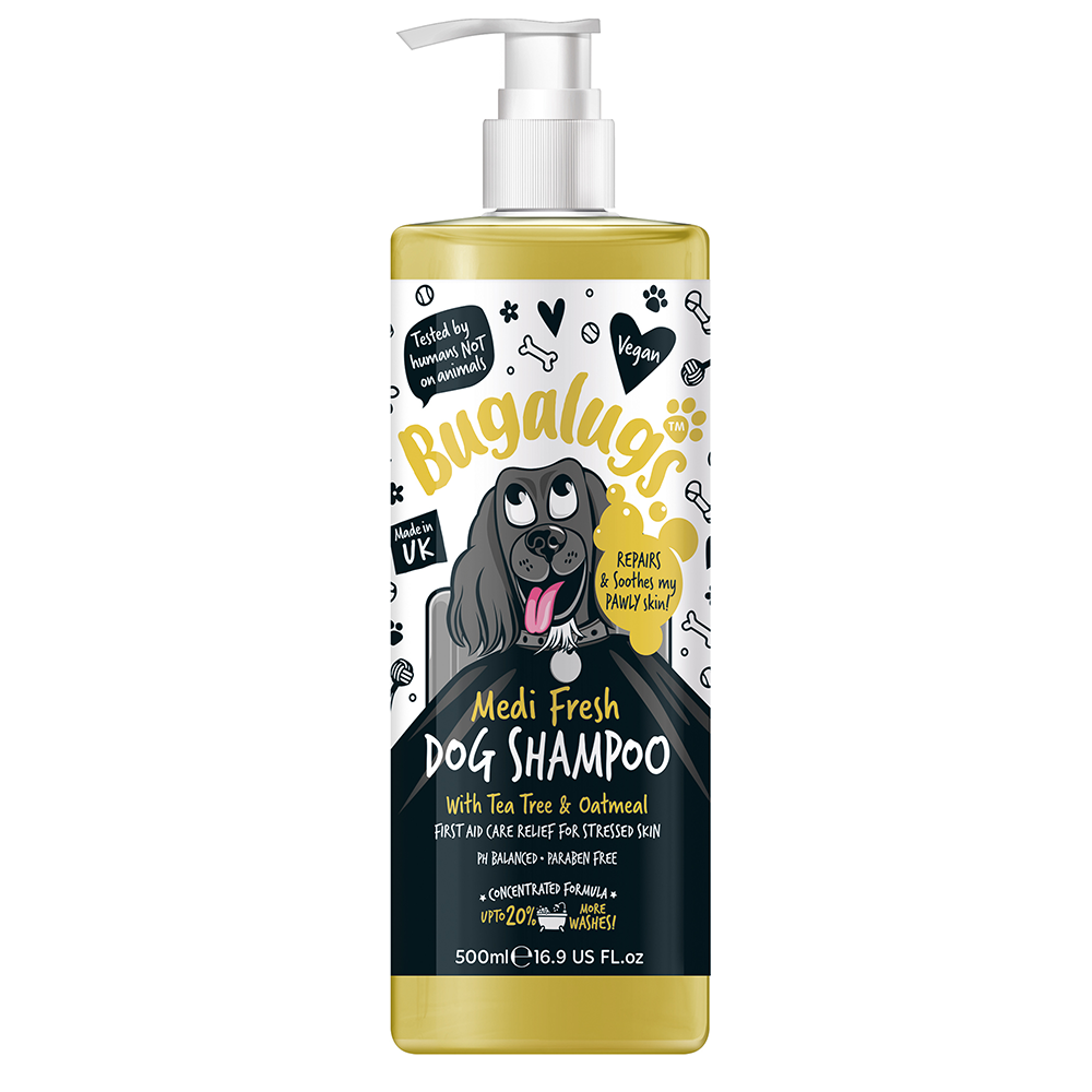 BUGALUGS Medi Fresh Anti-Itching Dog Shampoo (500ml)