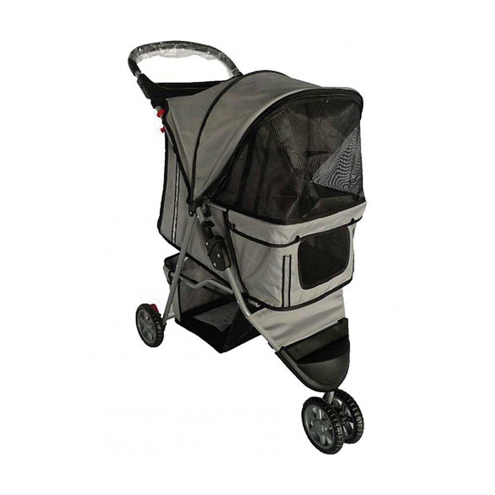 DOG STROLLER BUGGY 3S GREY 12 KG