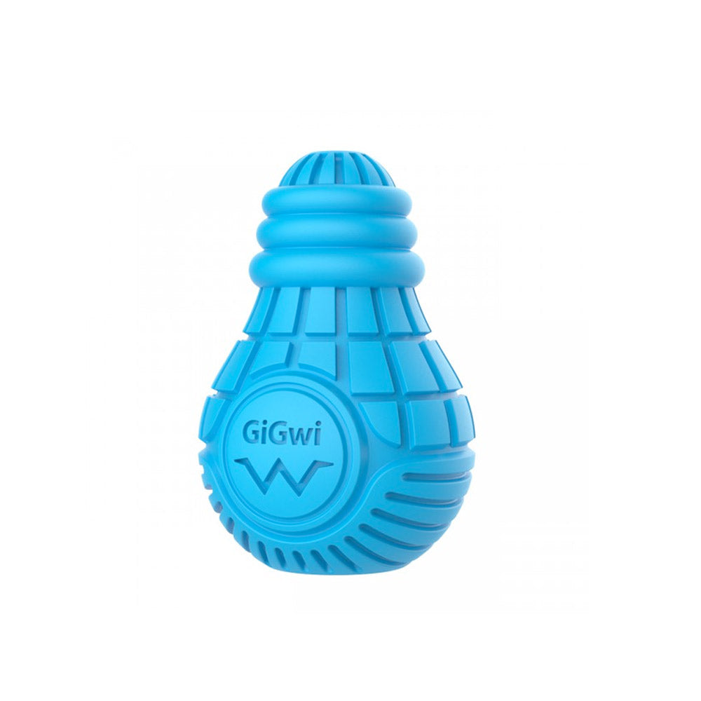 Blue Bulb Dispensing Treat Dog Toy Small