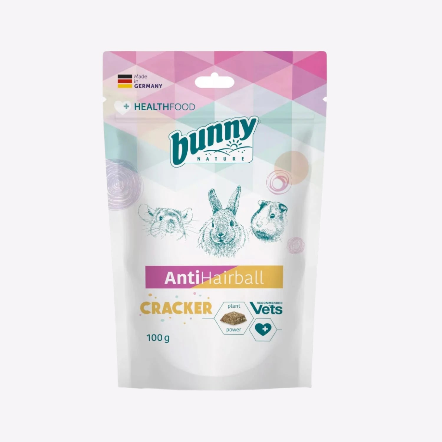 Bunny Nature AntiHairball Cracker - 100g