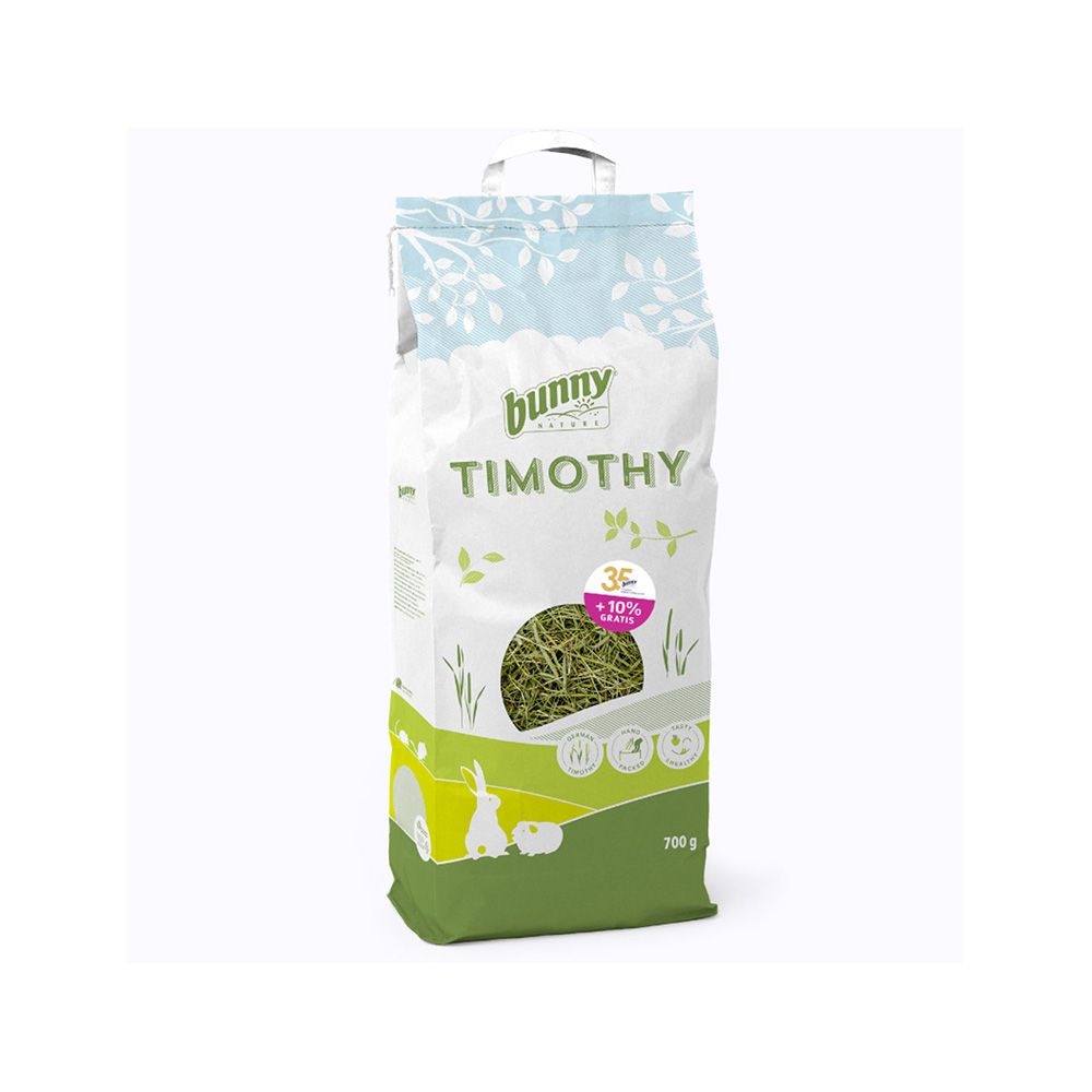 Bunny Nature Timothy Hay Small Animal Food - 770 g