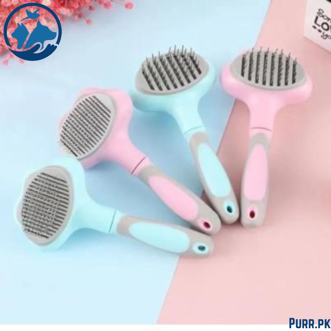 Button Brush Paw Shaped 8021