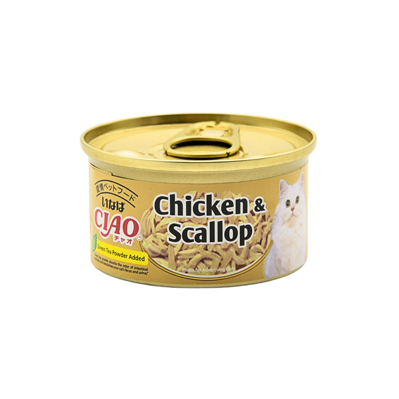 Inaba CIAO Chicken Fillet and Scallop in Jelly - 85g