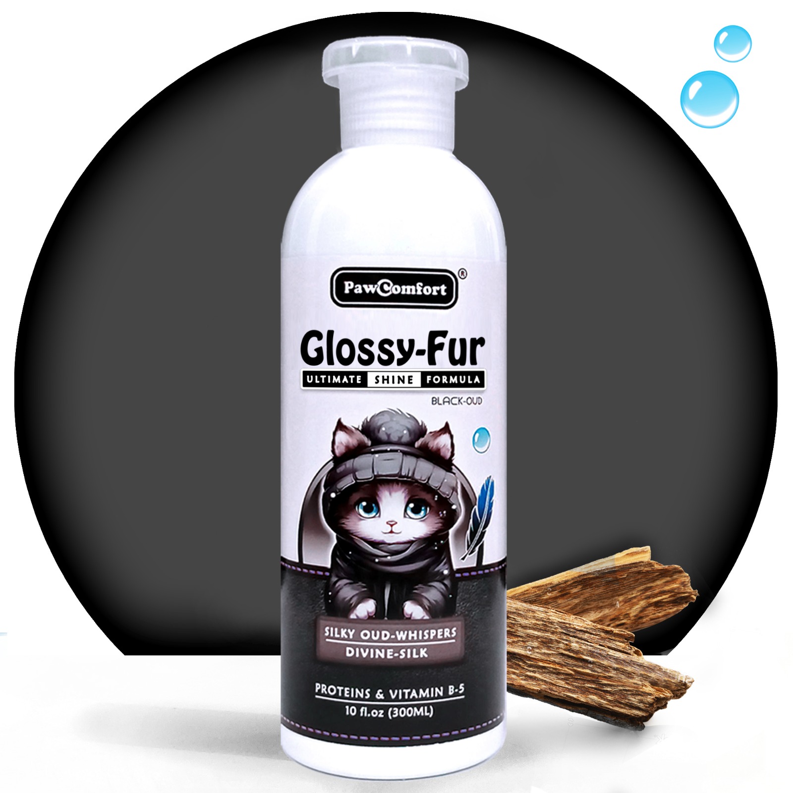 Paw Comfort Glossy furr 300ml Cat Shampoo