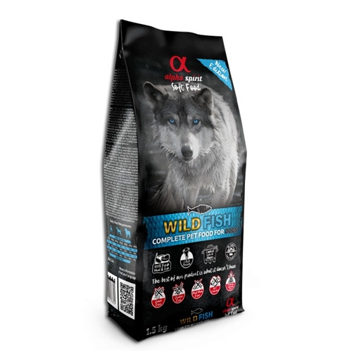 Soft Food for Adult Dogs Wild Fish 1.5 kg