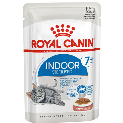 Royal Canin Feline Nutrition Indoor 7+ GRAVY WET FOOD 1X85G