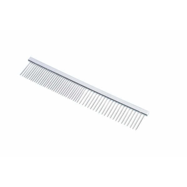 Camon Chrome-Plated Grooming Hair Comb 16Cm for Dogs Cats and Small Pets