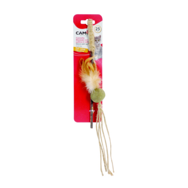 Camon Matatabi Fishing Rod 25Cm with Catnip