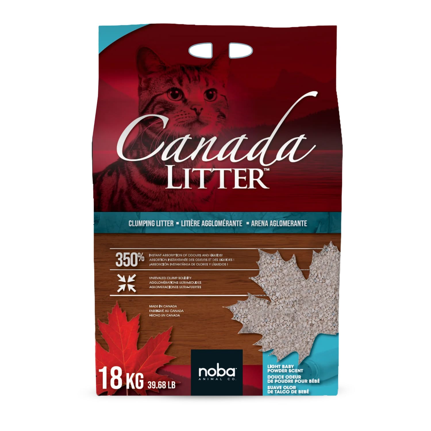 Canada Litter 18KG – Baby Powder