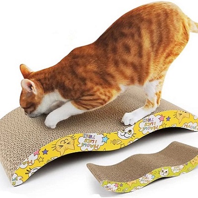 CARD BOARD SCRATCHING PAD FOR CATS