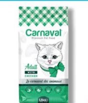 Carnaval Adult Cat Food Gourmet Chicken 1.5Kg