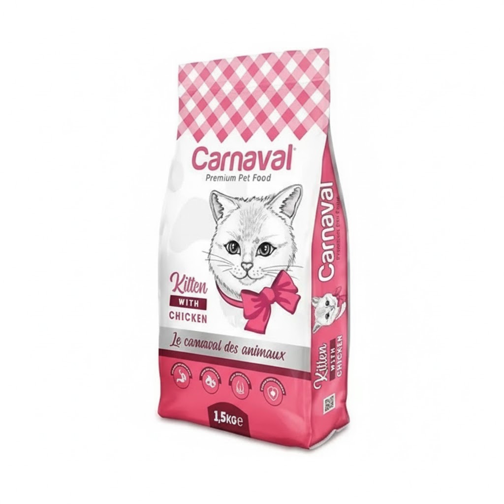 Carnaval Kitten Cat Food Chicken in Different Size