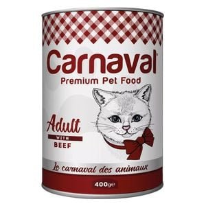 Carnaval Premium Adult Tin Food-Beef (400g)